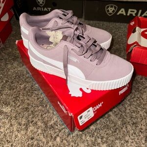 Puma Women's Suede Sneakers - Lavender